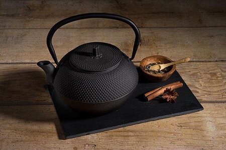 gietijzeren theepot