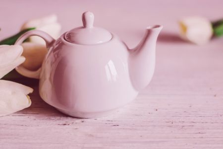 roze theepot roze theepot