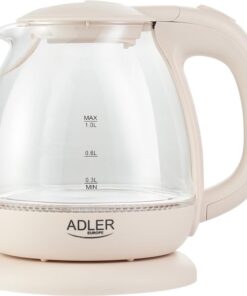 Adler - Waterkoker - 1.0 liter - Wit