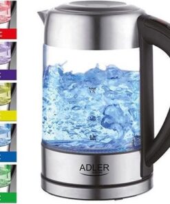 Adler AD 1247 - Glazen Waterkoker met kleurverlichting 1,7 liter