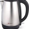 Alpina Waterkoker - Snoerloos - Strixregeling - 1,7 L - Zwart/ RVS