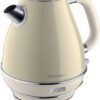 Ariete 2869/03 | Vintage waterkoker | 2000W | 1,7 liter inhoud | draadloos | Beige