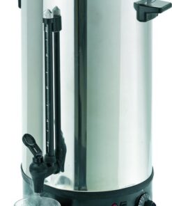 Bartscher Heetwater dispenser 10 Liter | Edelstaal/Kunststof | 50.5(h) x 21,3 Ø cm