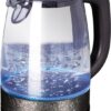 Berlinger Haus 9270 - Waterkoker Zilver crystal - 1,7 Liter - 2200w - Crystal Collection