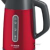 Bosch TWK4P434 DesignLine - Waterkoker - Rood / Zwart