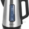 Emerio WK-122829 - Waterkoker - 1.7L - 2200W - RVS/Zwart