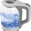 Esperanza Yukon | Glazen Waterkoker | Blauw LED | 1,7 Liter | 1500W