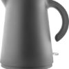 Eva Solo - Rise Waterkoker 1,2 liter - Roestvast Staal - Zwart