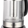 Michelino Waterkoker 1,7L - Met temperatuurregelaar - Theefilter - LED verlichting - Zilver