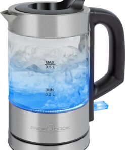 ProfiCook WKS 1228 G- Waterkoker - RVS - LED Verlicht - 0.5L
