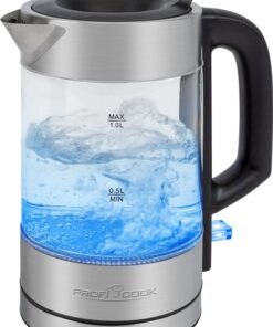 ProfiCook WKS 1229 G - Waterkoker - RVS - LED Verlicht – 1.0L