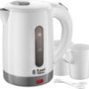 Russell Hobbs 23840-70 Travel - Reiswaterkoker - Geschikt Op De Camping - Wit