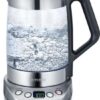 Severin WK 3479 - Waterkoker - thee - electrisch - temperatuurregeling - 1.7l - glas