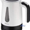 Silva Homeline KL1025 Waterkoker Snoerloos Wit, Zwart