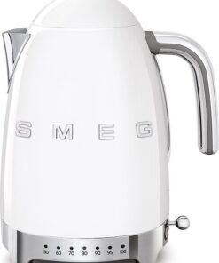 SMEG KLF04WHEU - Waterkoker - Wit - 1,7L - 7 Temperaturen