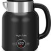 Taylor Swoden 30HB8 Asher - Waterkoker - Met Temperatuurregeling - 40°C tot 100°C - Warmhoudfunctie - 1.7 Liter - Cool Touch - RvS - 2200W - Zwart
