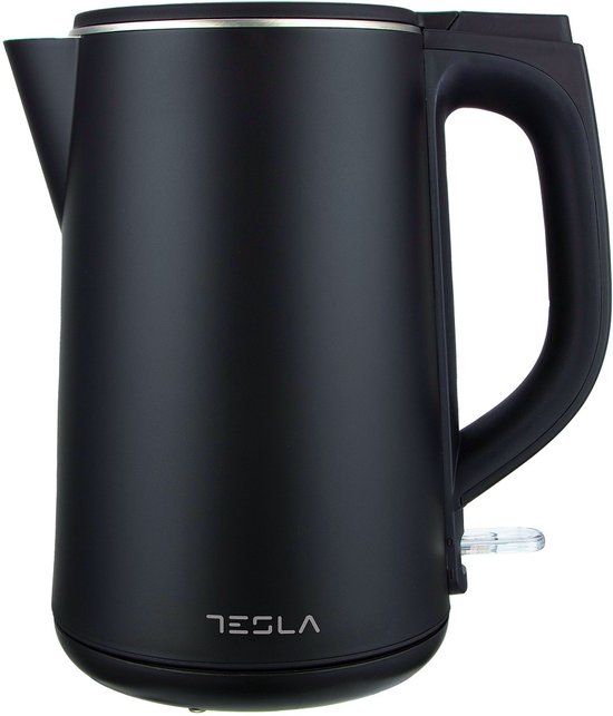 Tesla KT301BX - Waterkoker - 1.5L - 2200W - Mat Zwart Design