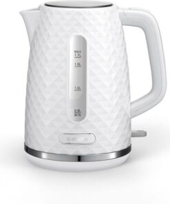 Waterkoker Retro - ELDOM - Wit Glans - 1.7 Liter - Model 2023 - BPA vrij