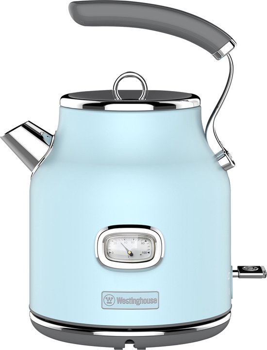 Westinghouse - Retro Serie - Waterkoker - Blauw - 1.7L