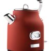 Westinghouse Retro Waterkoker - Rood - 1,7 Liter - Met Kalkfilter