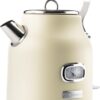 Westinghouse Retro Waterkoker - Wit - 1,7 Liter - Met Kalkfilter